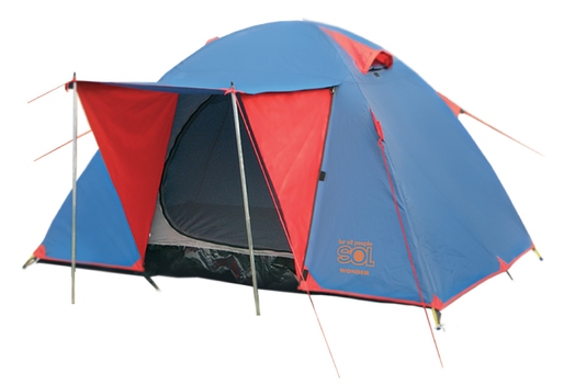 Sol Wonder 3 синяя палатка