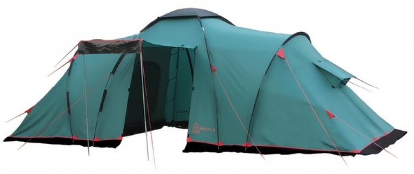 Tramp  Brest 4 зеленая палатка