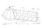 Тамбур большой для палаток серии УП