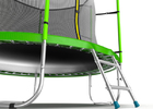 Батут с внутренней сеткой EVO JUMP Internal 8ft (зеленый)