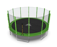 Батут DFC Trampoline Fitness с сеткой 16ft (488см)