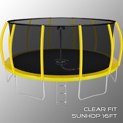 Каркасный батут Clear Fit SunHop 16Ft