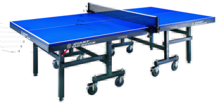 Профессиональный теннисный стол GIANT DRAGON K2005
