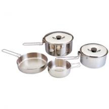 Набор посуды для кемпинга из шести  предметов CS-6-031, нерж. сталь