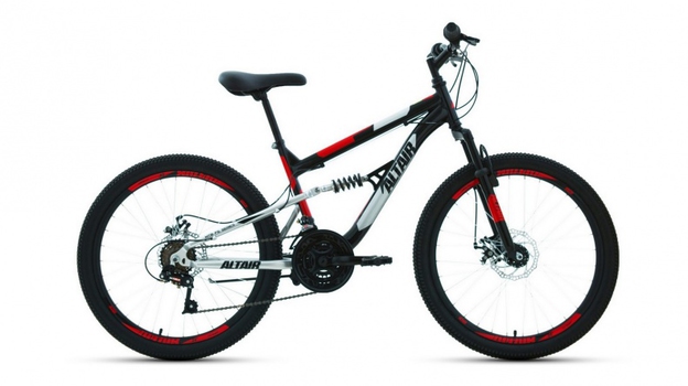 Велосипед ALTAIR MTB FS 24 disc (2021)