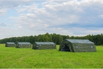Армейская палатка Берег- 50М1 13,5м х 6м (однослойная)