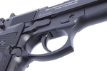 Пистолет пневматический Beretta M92 FS (чёрный с чёрными пластиковыми накладками)