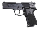Пистолет пневматический Walther СР 88 (чёрный с чёрными пластиковыми накладками)